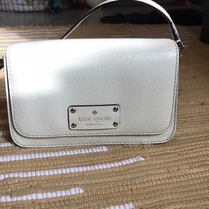 White Kate Spade Crossbody